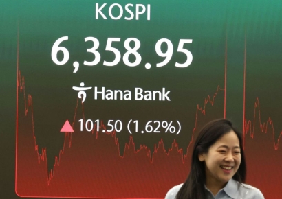  코스피, 장 초반 4%대 급등…코스닥도 상승