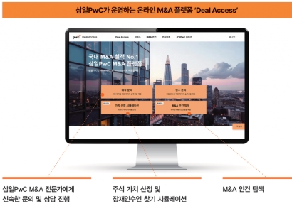 검증된 M&A 딜 온라인서 확인…삼일PwC, 플랫폼 '딜 액세스' 출시