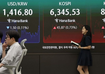 양시장 상승 전환 마감…코스피 0.7%↑