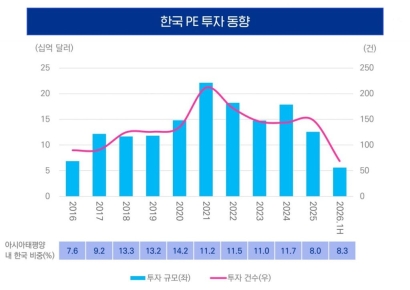 삼정KPMG "국내 PE 투자는 위축, 글로벌 PE는 활발"