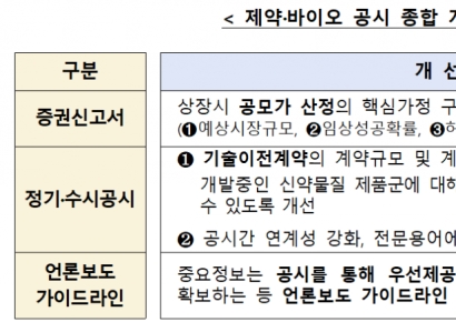 "뻥튀기 공시 막자" 금감원, 제약·바이오 공시 개선방안 설명회