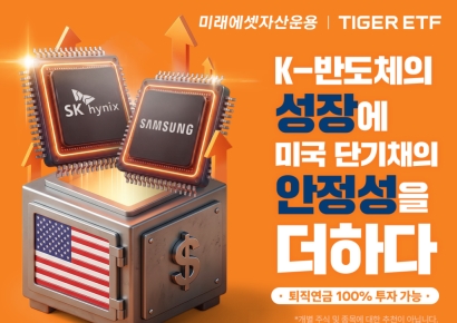미래에셋, 'TIGER 삼성전자SK하이닉스미국채혼합50 ETF' 신규 상장