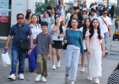 China and Japan Not in the Top Spot? The Country with the Largest Increase in Foreign Tourists Visiting Korea Is 'Here'