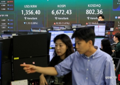 외인·기관 '쌍끌이' 매수…코스피·코스닥 상승 마감