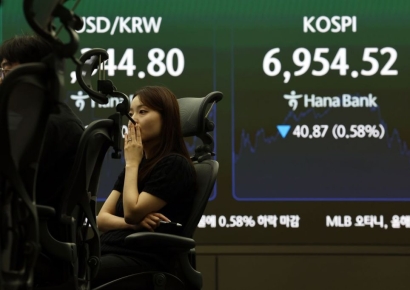 코스닥, 5.31P 내린 825.06 출발(0.64%↓)