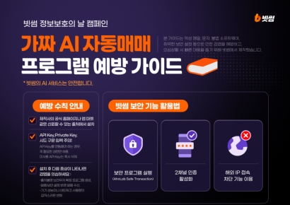 빗썸, 정보보호 캠페인 나서…가짜 AI 코인 매매 사기 근절