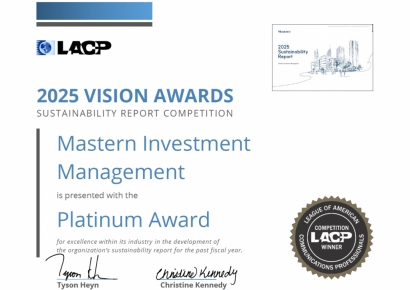 마스턴운용, 美 LACP 비전 어워즈 대상 수상