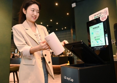 "텀블러 세척하고 혜택까지"…LG전자, 'LG 마이컵' 생태계 넓힌다
