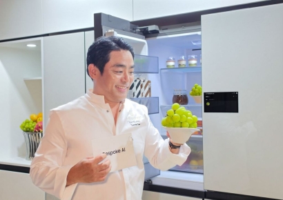 "AI가 바꾸는 미식의 미래"…삼성전자, '라 리스트 2027'서 비스포크 AI 주방 가전 공개