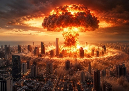 "If I Lose This Election, a Nuclear Bomb Will Fall?"... Netanyahu Posts Chilling Image Ahead of General Election