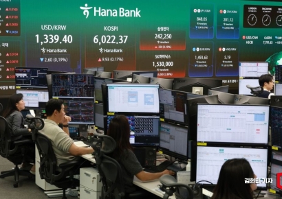 삼전 주주환원에 실망?…코스피, 1%대 하락 마감